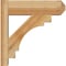Ekena Millwork Merced Rough Sawn Craftsman Outlooker, Western Red Cedar, 6"W x 18"D x 18"H OUT06X18X18MRC04RWR - alternate 3
